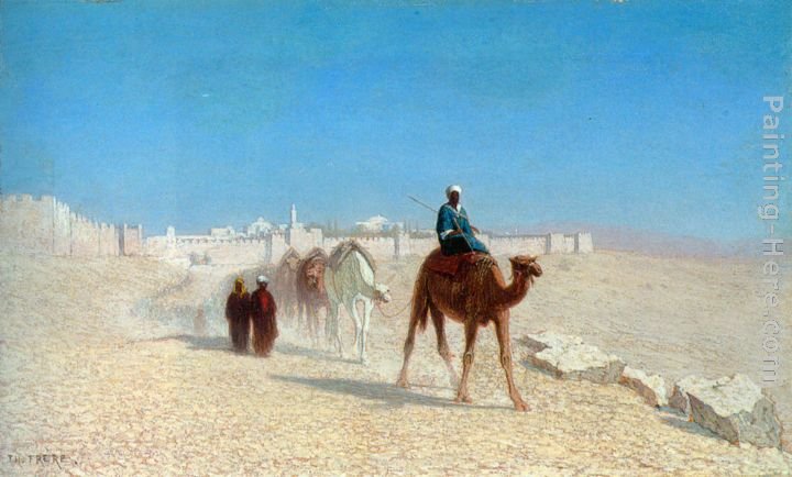 Charles Theodore Frere Jerusalem, Cote de la Porte de Jaffe